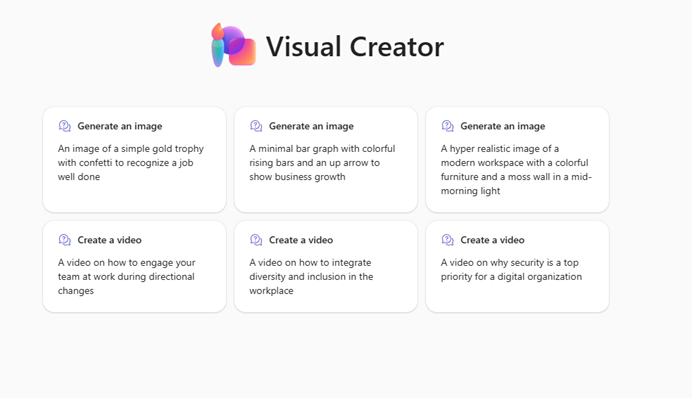 利用 Visual Creator Agent 和 Microsoft Clipchamp生成视频